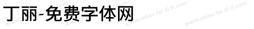 丁丽字体转换