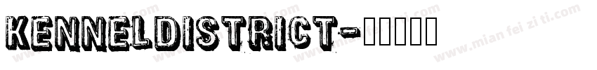 KennelDistrict字体转换