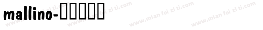 mallino字体转换