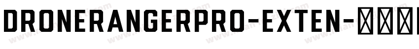 DroneRangerPro-Exten字体转换