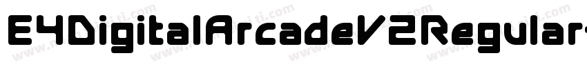 E4DigitalArcadeV2Regular-wZOw字体转换