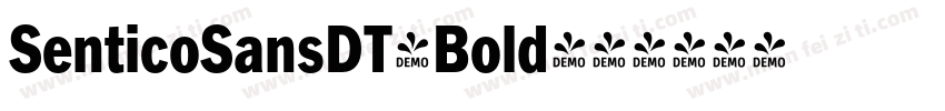 SenticoSansDT-Bold字体转换