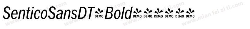 SenticoSansDT-Bold字体转换