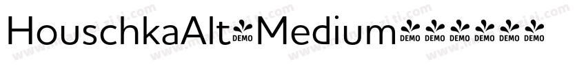 HouschkaAlt-Medium字体转换