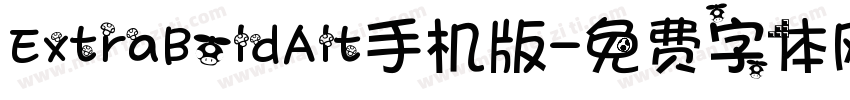 ExtraBoldAlt手机版字体转换