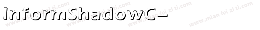 InformShadowC字体转换