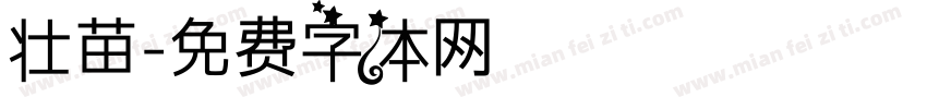 壮苗字体转换