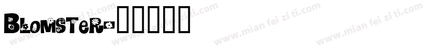 Blomster字体转换