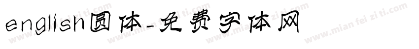 english圆体字体转换