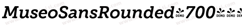 MuseoSansRounded-700字体转换