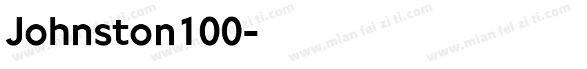 Johnston100字体转换