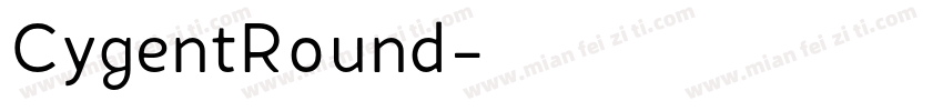 CygentRound字体转换