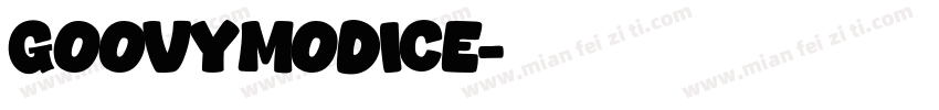GoovyModice字体转换
