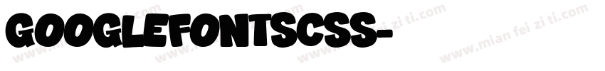 googlefontscss字体转换