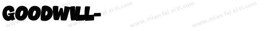 Goodwill字体转换