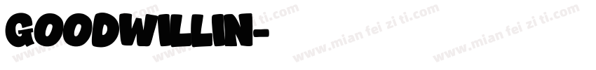goodwillin字体转换