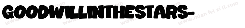 goodwillinthestars字体转换