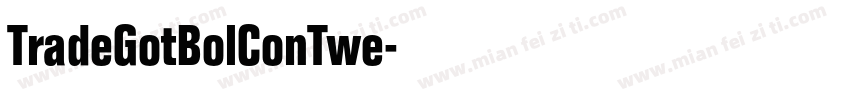 TradeGotBolConTwe字体转换