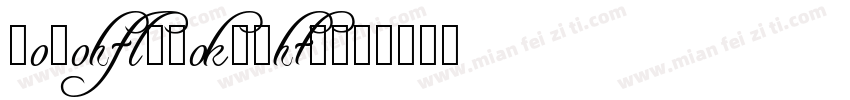 KorolevCompAlts字体转换