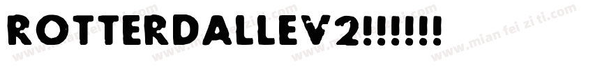 Rotterdallev2字体转换