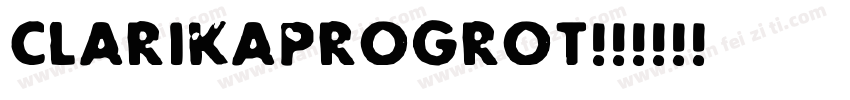 clarikaprogrot字体转换
