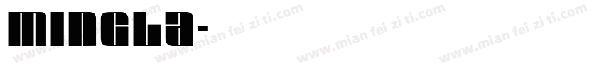 mingla字体转换
