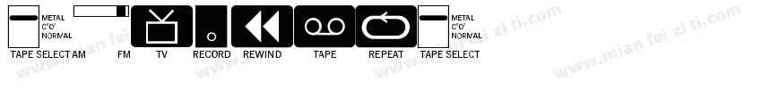 Switches字体转换