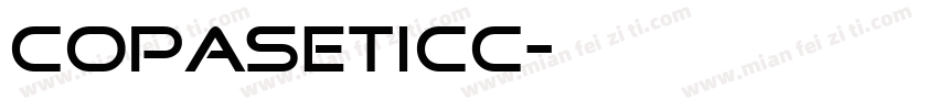 CopaseticC字体转换