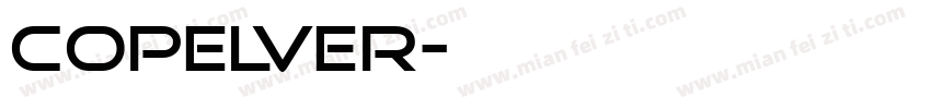 Copelver字体转换
