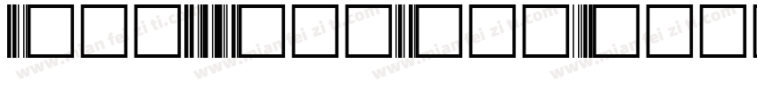 Code39HalfInch字体转换