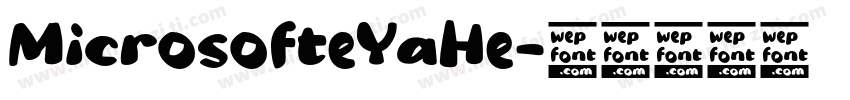 MicrosofteYaHe字体转换