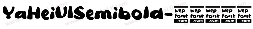 YaHeiUISemibold字体转换