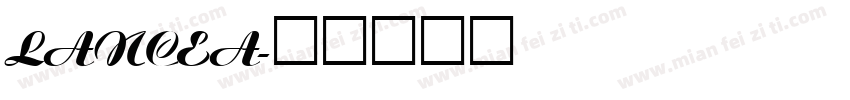LANCEA字体转换
