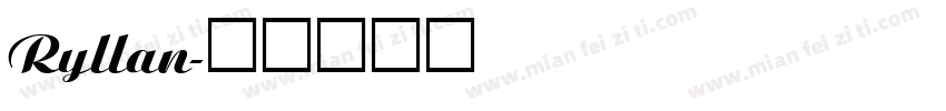 Ryllan字体转换