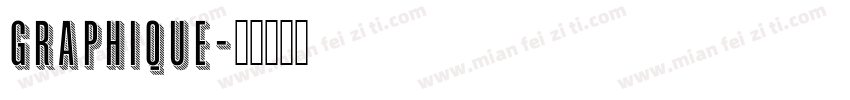 Graphique字体转换