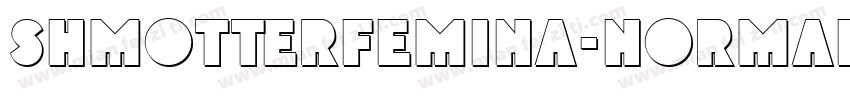 ShMotterFemina-Normal字体转换