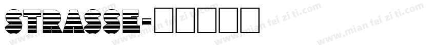 strasse字体转换
