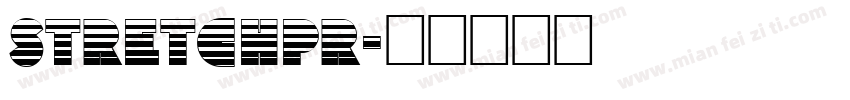 stretchpr字体转换