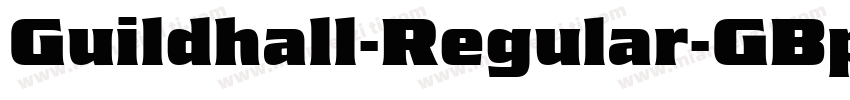 Guildhall-Regular-GBpc-EUC-H字体转换
