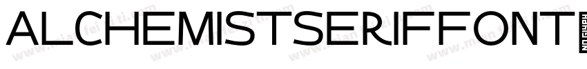 AlchemistSerifFont字体转换