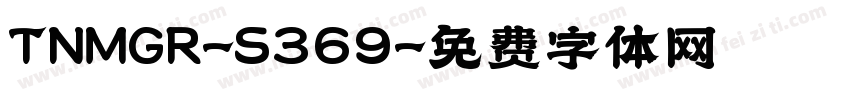 TNMGR-S369字体转换