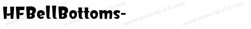 HFBellBottoms字体转换