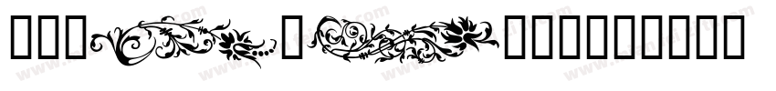 Ornaments字体转换