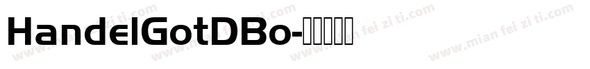 HandelGotDBo字体转换