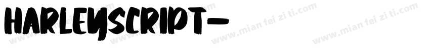 HarleyScript字体转换