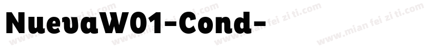 NuevaW01-Cond字体转换