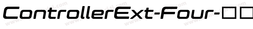 ControllerExt-Four字体转换
