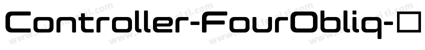 Controller-FourObliq字体转换