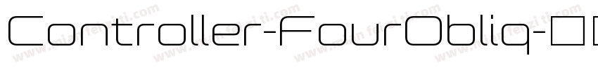 Controller-FourObliq字体转换