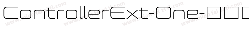 ControllerExt-One字体转换